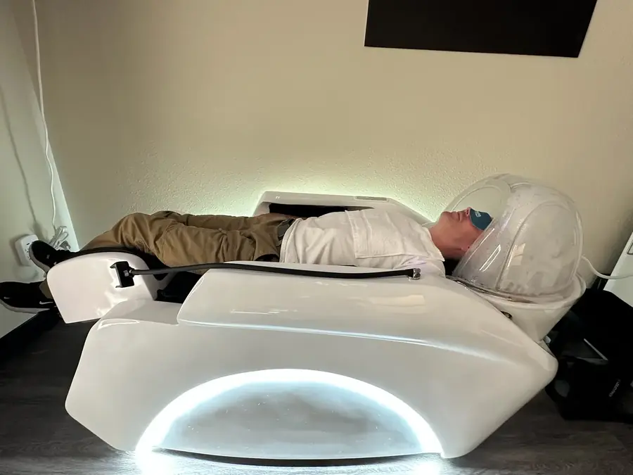 Treatment room interior