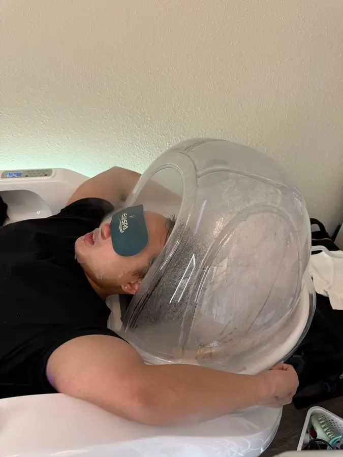 Head spa treatment station